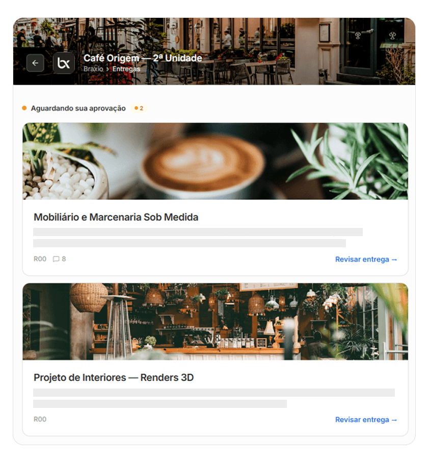 Portal do cliente